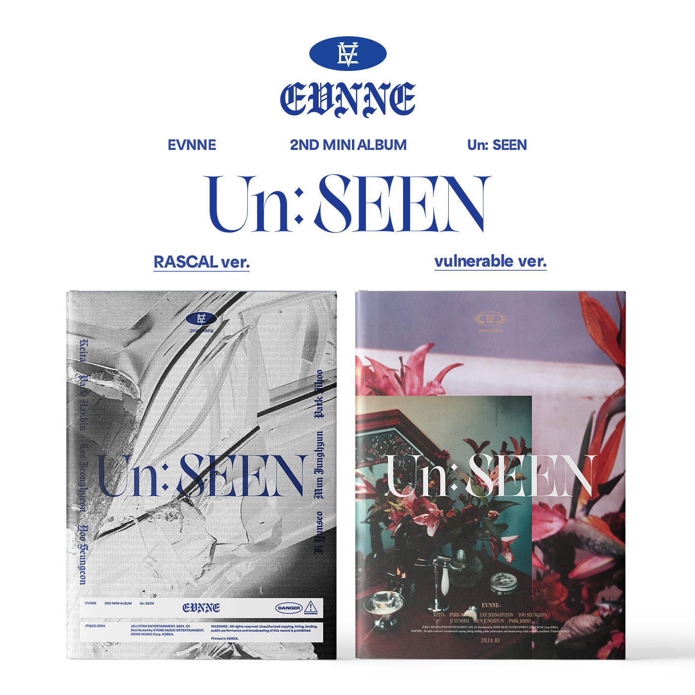EVNNE [Un: SEEN] (2 Versions Set) | Makestar