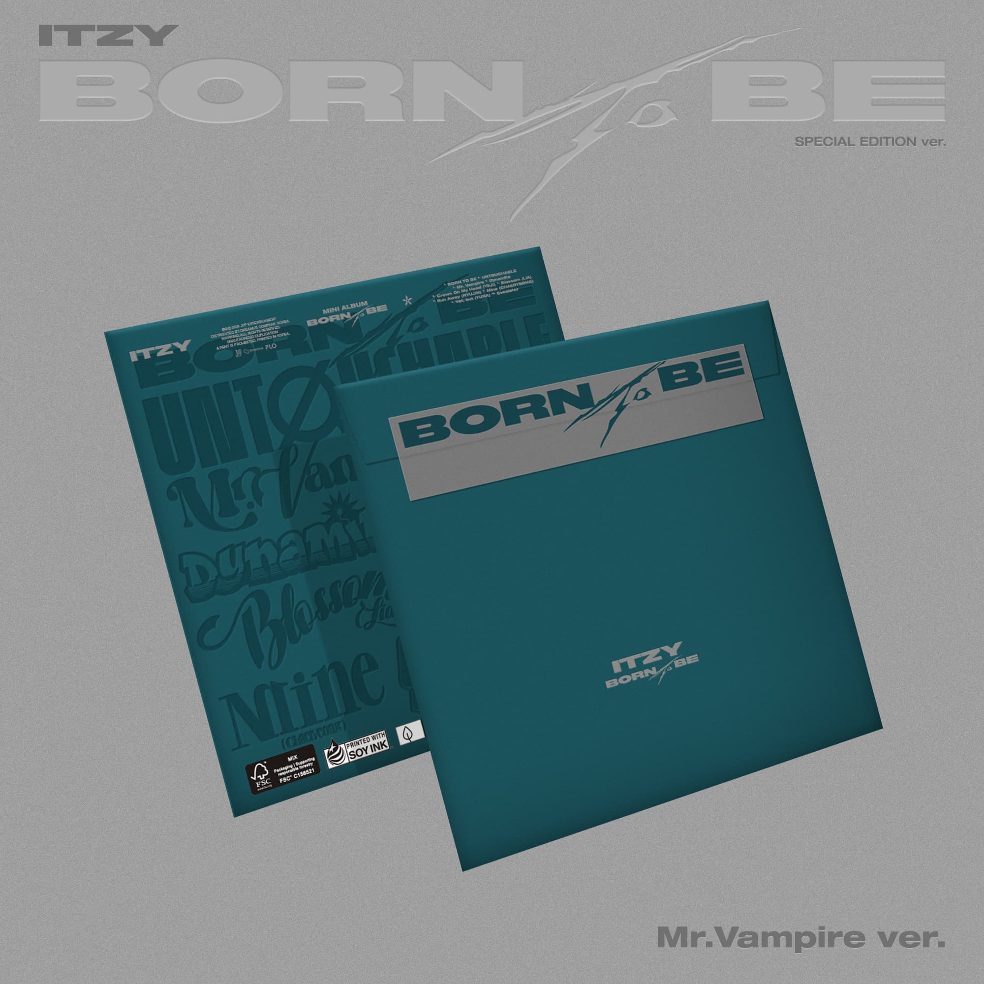 ITZY [BORN TO BE] SPECIAL EDITION (Mr. Vampire Ver.) | Makestar