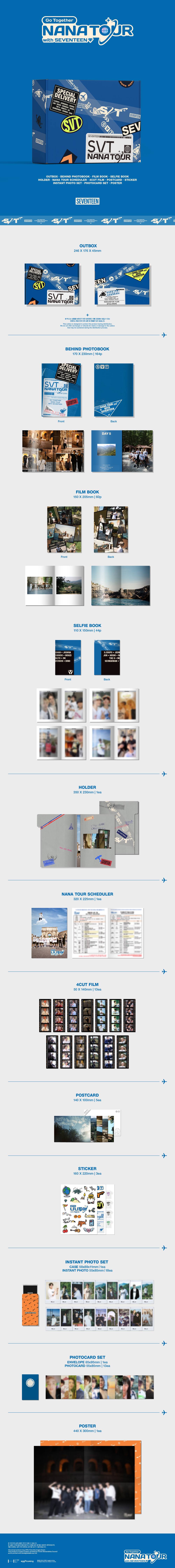 SEVENTEEN [NANA TOUR with 2024 MOMENT PACKAGE] | Makestar