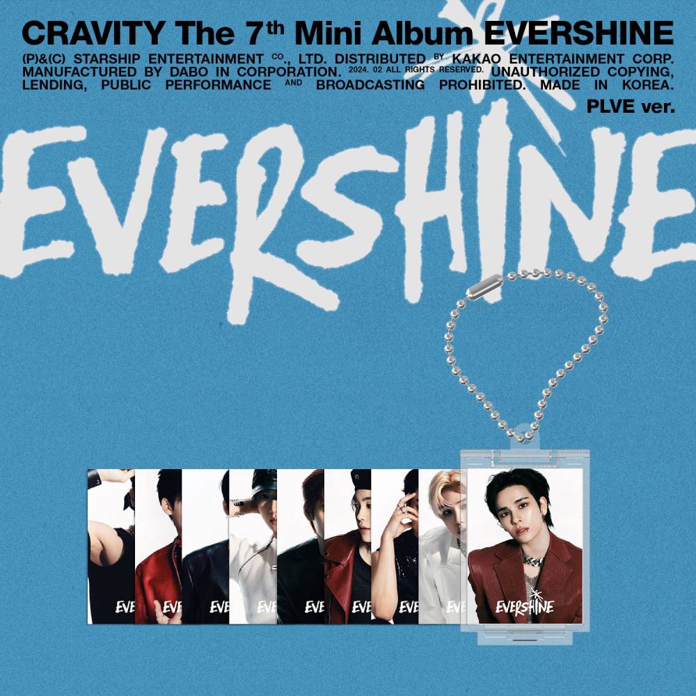 CRAVITY The 7th Mini Album [EVERSHINE] (3 Versions Random) | Makestar