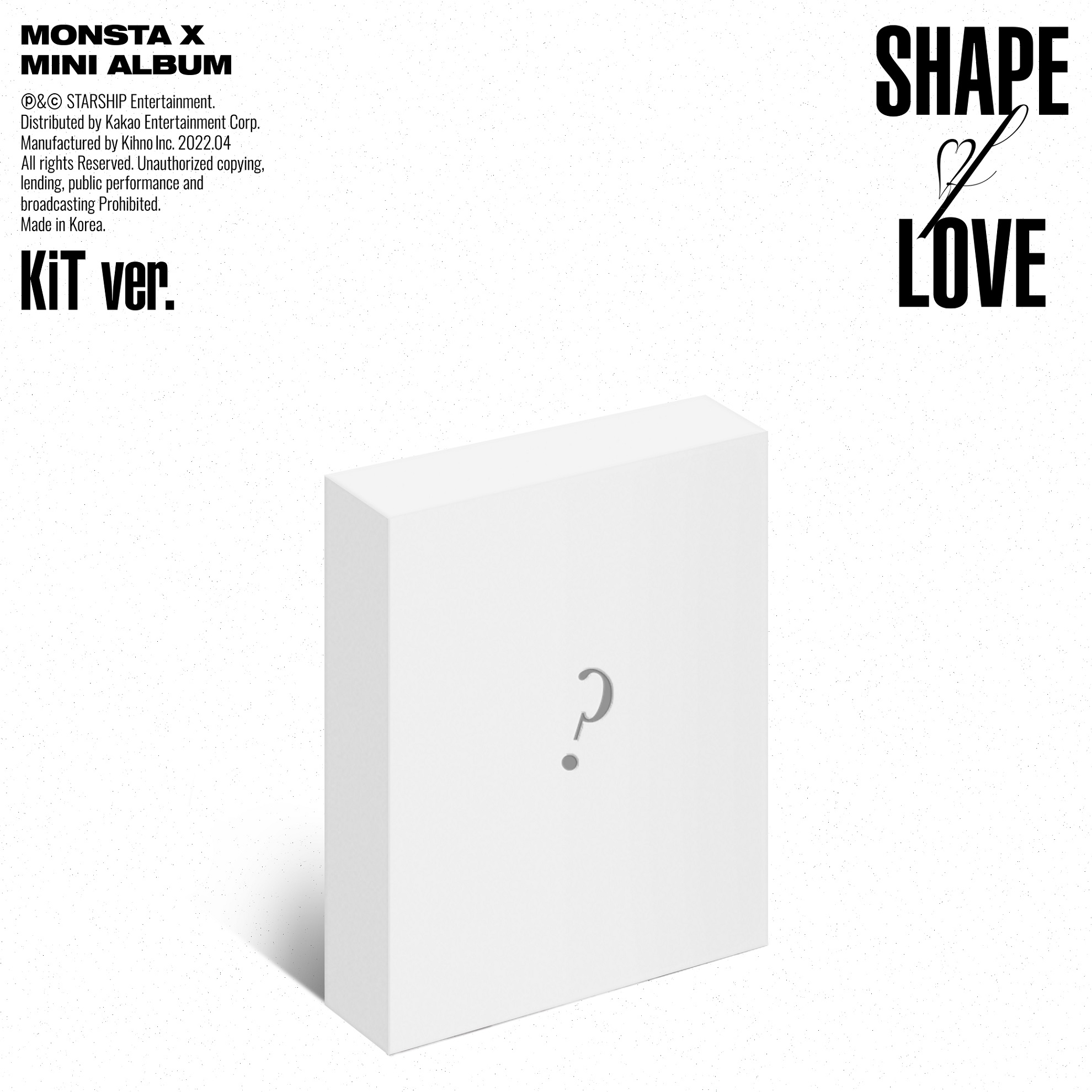 MMT SHOP on X: #MONBEBE! You get the first sneak peek👀at the MMT  exclusive photocard!🎴 Buy MONSTA X Mini Album [SHAPE of LOVE] to get  yours! 👉 🗓️Available until April 25, 11:59