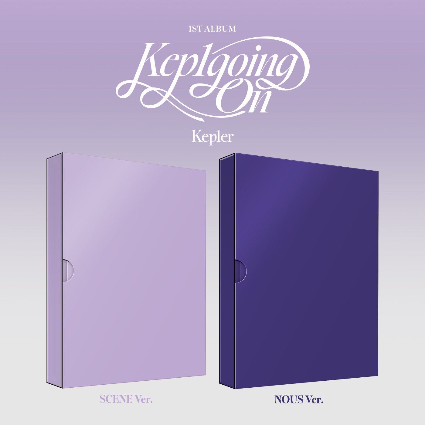 Kep1er 1st Album [Kep1going On] (2 Versions Set) | Makestar