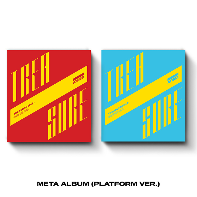 ATEEZ [TREASURE EP.3 : One To All] META ALBUM (Platform ver.) (2 Versions  Random)