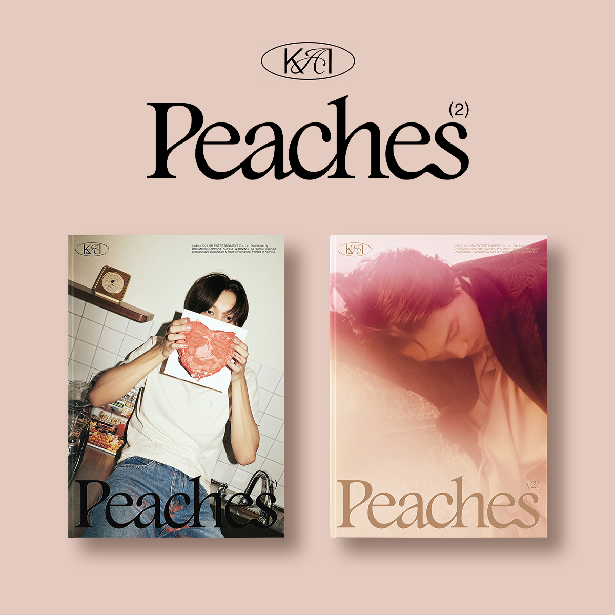 KAI - 2nd Mini Album [Peaches] Peaches Ver. Official Poster Peaches Ver.