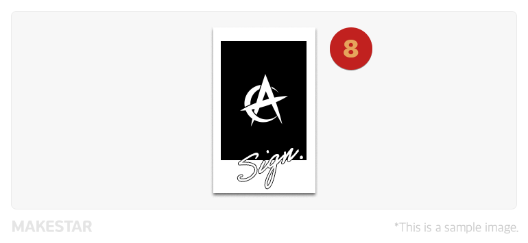 ATEEZ 全員直筆サイン ポスター epilogue makestar 当選