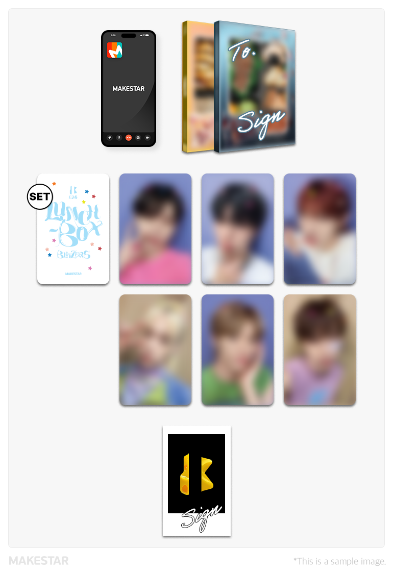 BLIZTERS WOOJU SIGNED online POLAROID