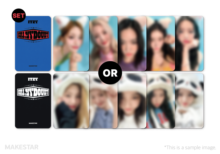 ITZY <KILL MY DOUBT> STANDARD VER. PHOTOCARD EVENT PART.2 | MAKESTAR