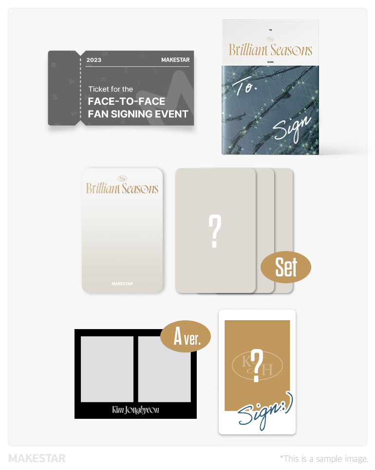 KIM JONGHYEON 2nd Mini Album [Brilliant Seasons] PRE-ORDER