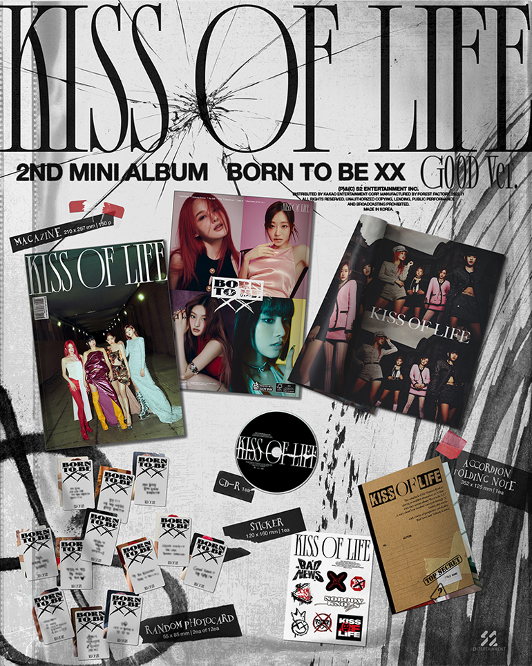 KISS OF LIFE 2nd Mini Album [Born to be XX] Pre-Order Photocard