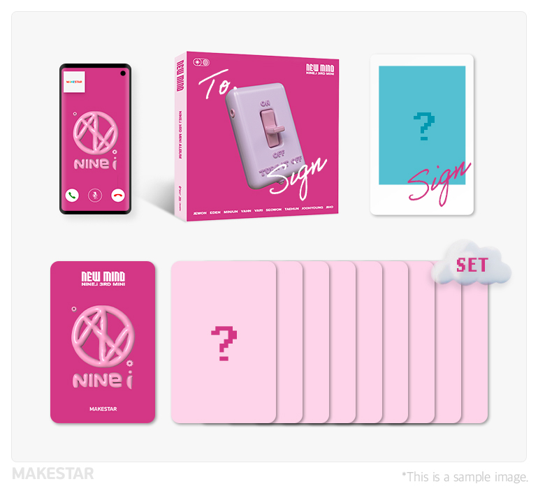 NINE.i The 3rd Mini Album [NEW MIND] PRE-ORDER VIDEO CALL