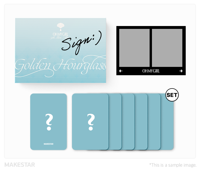 OH MY GIRL 9TH MINI ALBUM [Golden Hourglass] (POCAALBUM