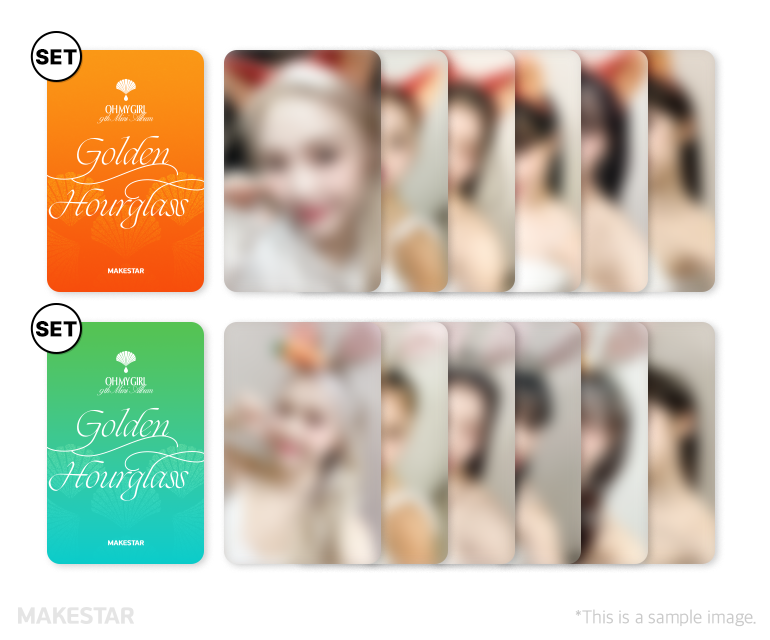 OH MY GIRL 9TH MINI ALBUM [Golden Hourglass] (POCAALBUM) ONLINE 