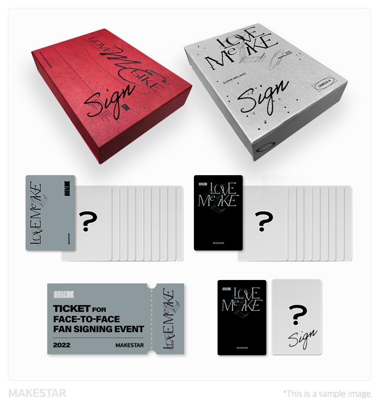OMEGA X 2nd Mini Album [LOVE ME LIKE] MEET&CALL EVENT | Makestar