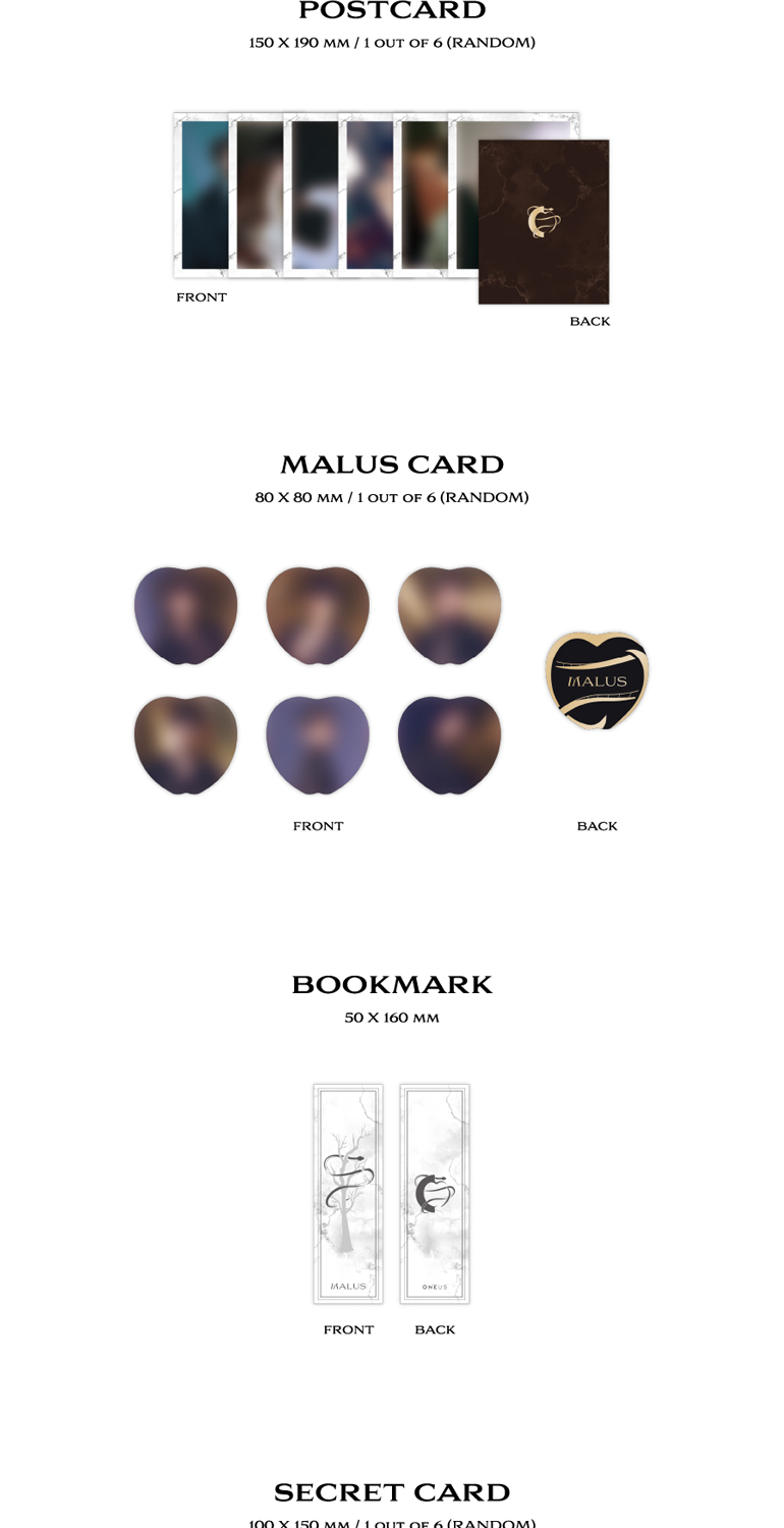 Orders KEON HEE Signed Malus Oneus Album with postcard