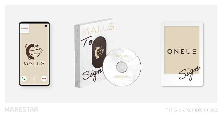 Oneus shops Malus Lee Do Signed Album