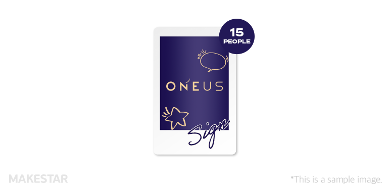 ONEUS [MALUS] ONLINE LUCKY DRAW EVENT | MAKESTAR