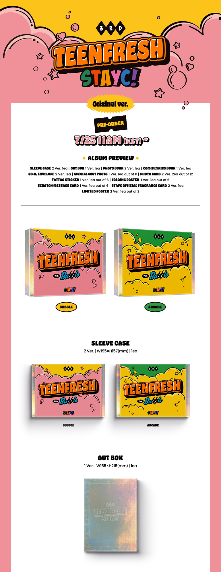 STAYC(스테이씨) The 3rd Mini Album [TEENFRESH] MEET&CALL EVENT