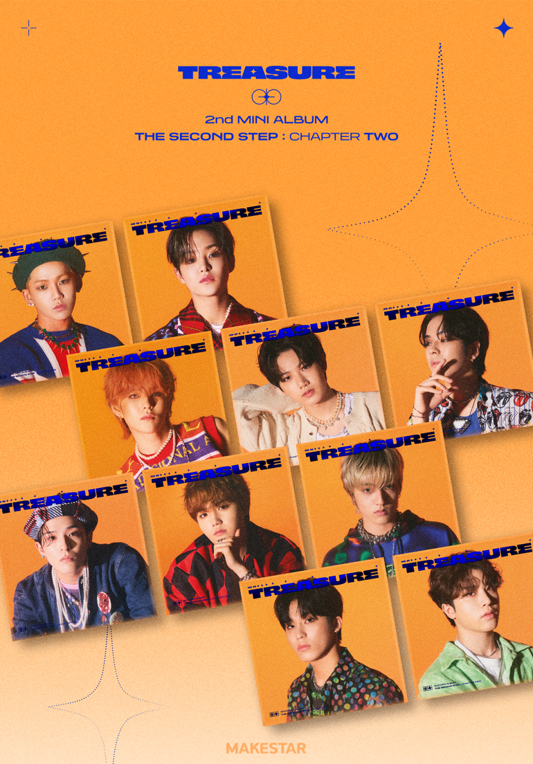 TREASURE 2nd MINI ALBUM [THE SECOND STEP : CHAPTER TWO] (DIGIPACK