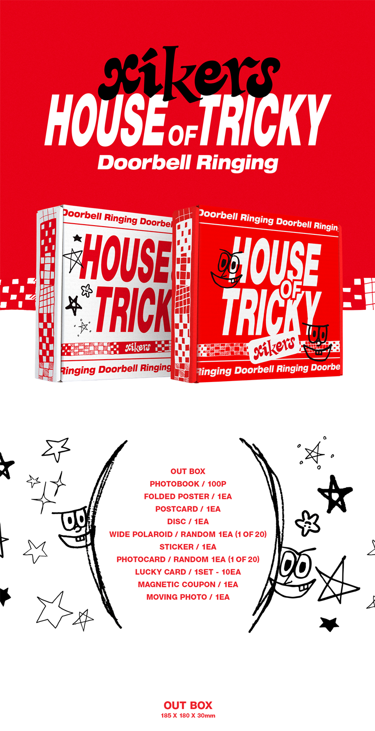 xikers 1ST MINI ALBUM [HOUSE OF TRICKY : Doorbell Ringing