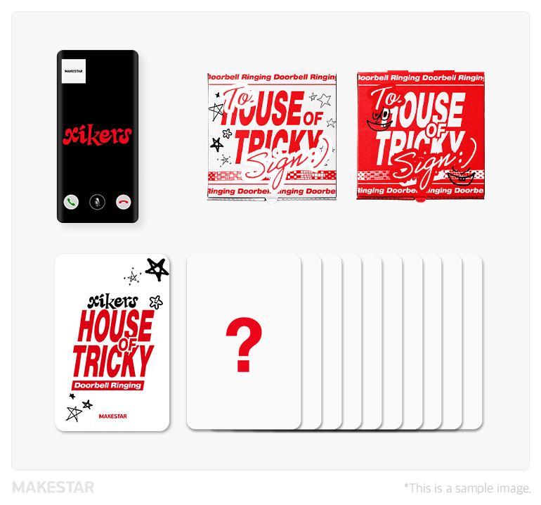 xikers 1ST MINI ALBUM [HOUSE OF TRICKY : Doorbell Ringing 